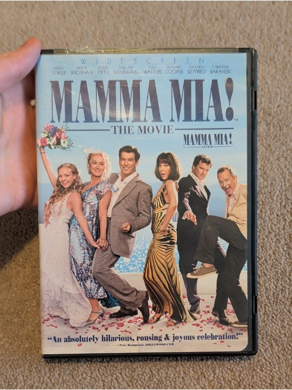 💜 5/$20 Mamma Mia! The Movie DVD - Blue Cover